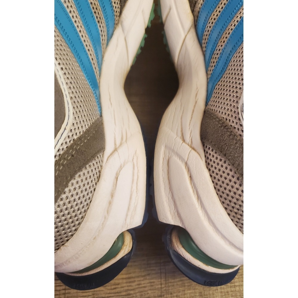 Adidas‎ Marathon 10 Sneaker Shoes Women's Size 8 Gray Blue - Picture 5 of 12
